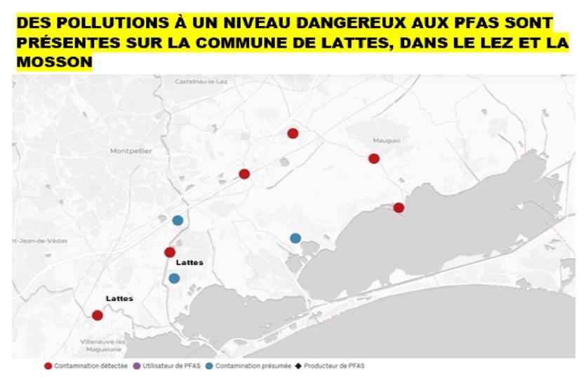 Les cinq sites les plus pollués